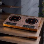 Aidkitchens Double-Buiner Electric Cooker AF002