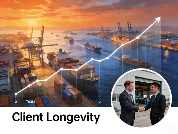 A chart showing supplier reliability metrics based on past case analysis.