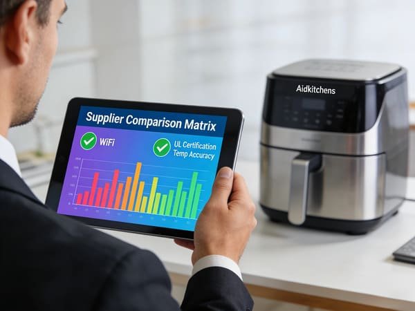 A diagram showing the research and development process for a new appliance