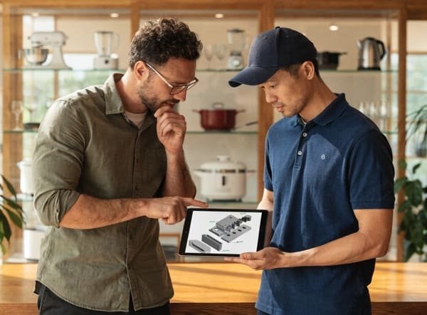alt with keywords: Two business people shaking hands over a contract, preventing misunderstandings.