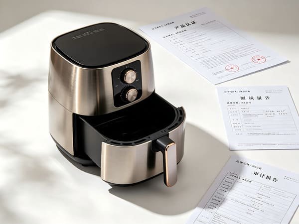 air fryer certification legal entity check