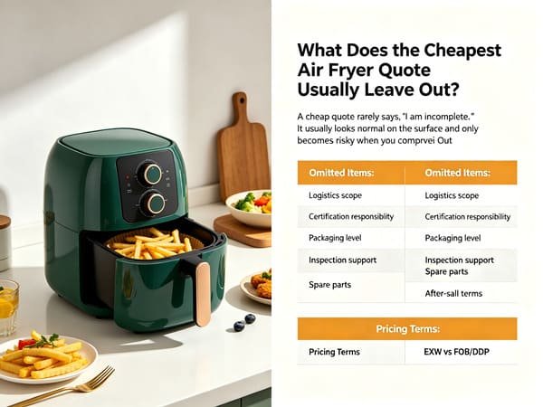 what the cheapest air fryer quote usually leaves out