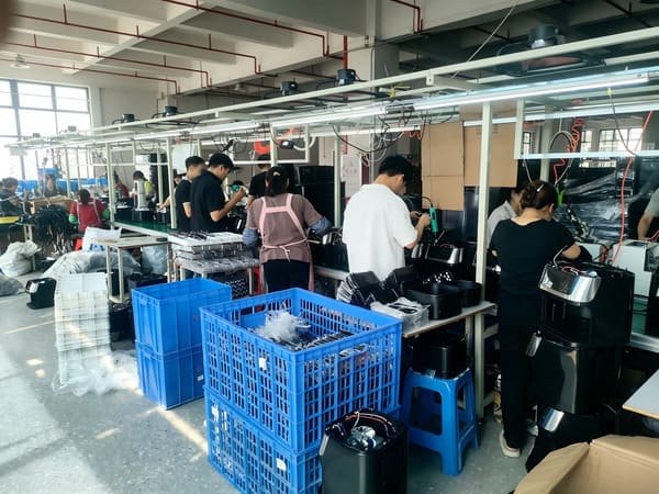 air fryer in-house production processes to confirm