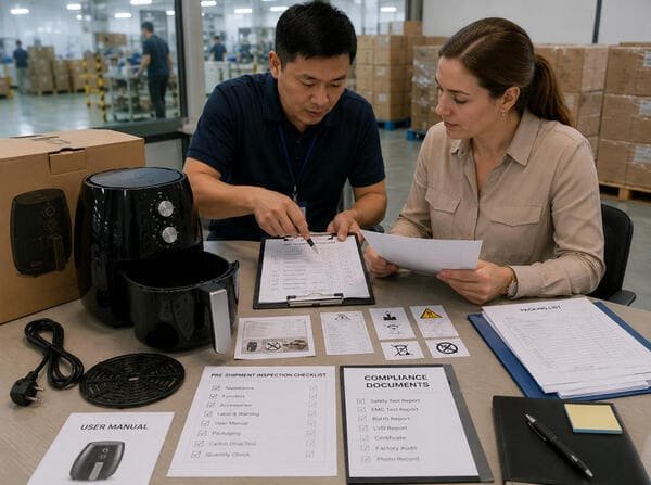 air fryer certification testing and qc cost structure