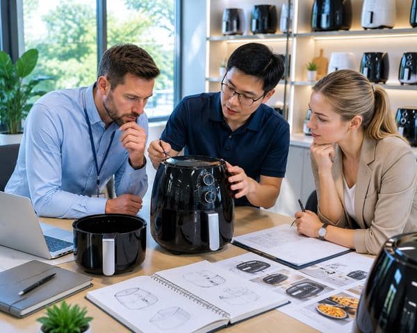 verify real air fryer factory in China