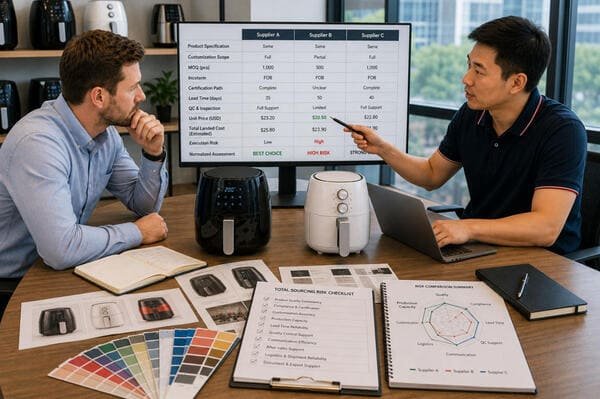 how to compare private label air fryer manufacturers beyond price alone