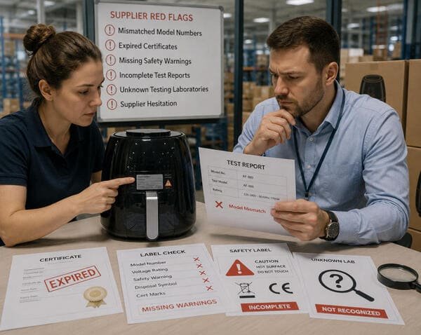 certification red flags air fryer clearance