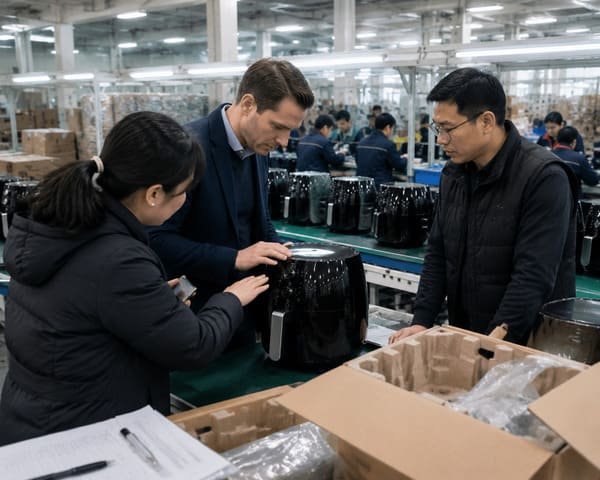 air fryer sample testing aql quality control