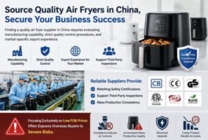 How to Find a Quality Air Fryer Supplier in China?