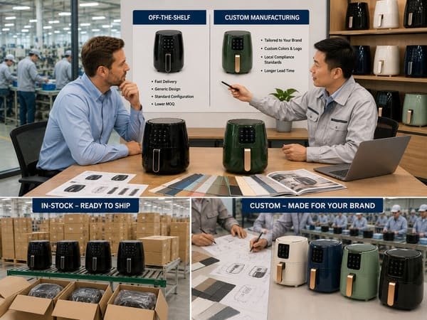 custom vs stock air fryer