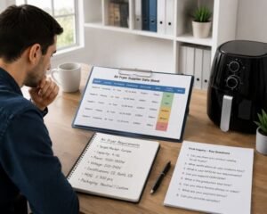 How to Find and Evaluate Air Fryer Suppliers in China Before Your First Inquiry?