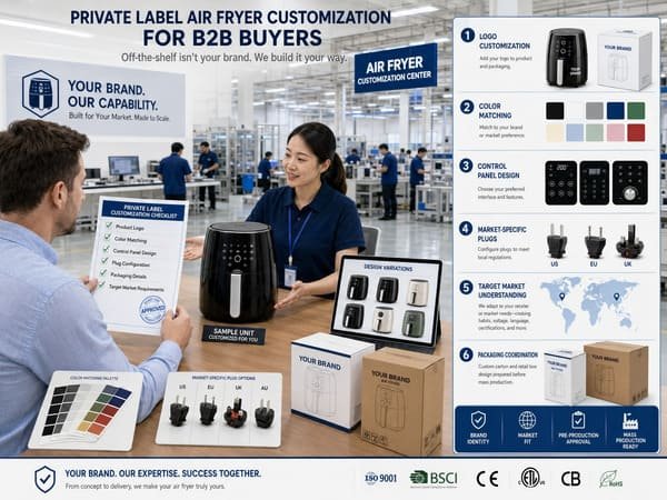 OEM ODM air fryer manufacturer capabilities