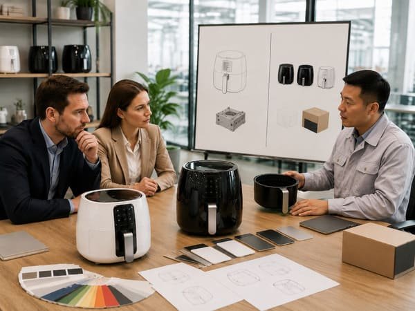 Evaluate OEM vs ODM capabilities for air fryer brand