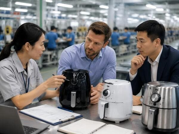 China air fryer supply chain structure