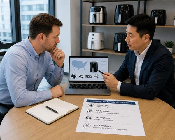 air fryer certifications into the US