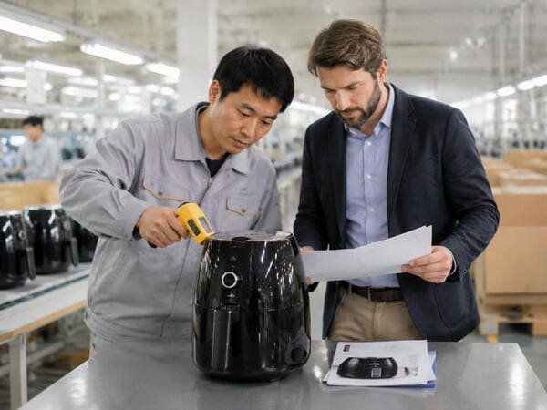 verify air fryer suppliers before ordering