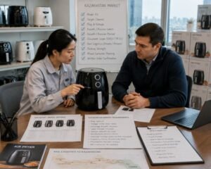 Kazakhstan Air Fryer Wholesale Supplier: How Importers Should Choose Models, Plug, Voltage, Packing, Rail Logistics, and Documents