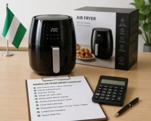 Nigeria Air Fryer Wholesale Supplier: How Importers Should Choose Models, Confirm Plug/Voltage, Plan Packing, and Check Landed Cost Before Quotation